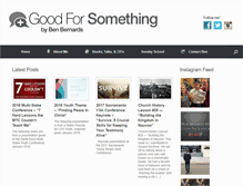 Tablet Screenshot of benbernards.com